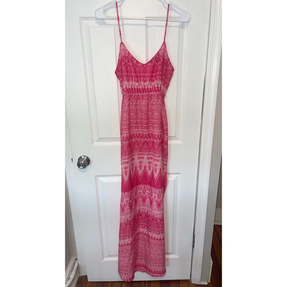 Charlie Jade Women’s Pink Maxi Dress Size Medium